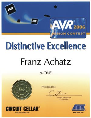 Franz Achatz - Atmel AVR Design Contest
